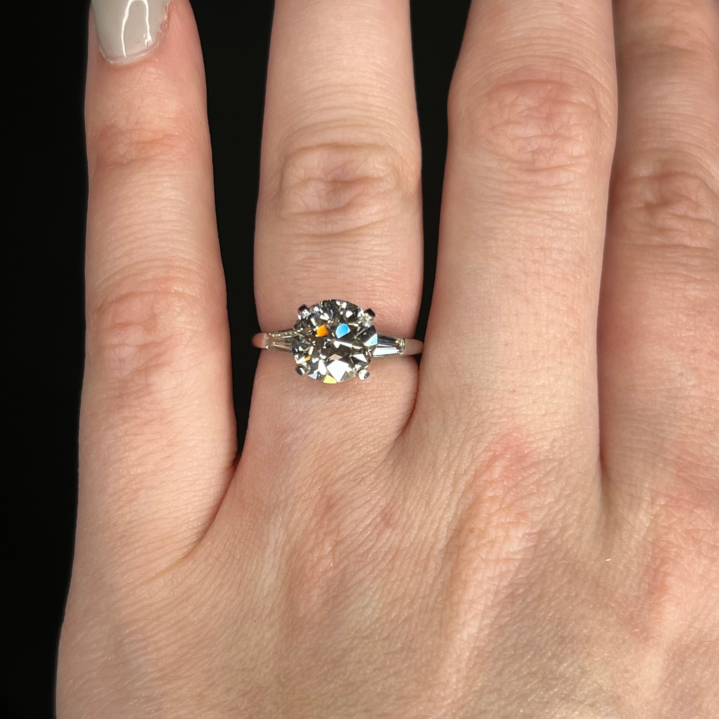3.Ct Cushion Cut Brilliant Diamond Engagement & Wedding Ring In 925  Sterling Silver – DiamondLoops